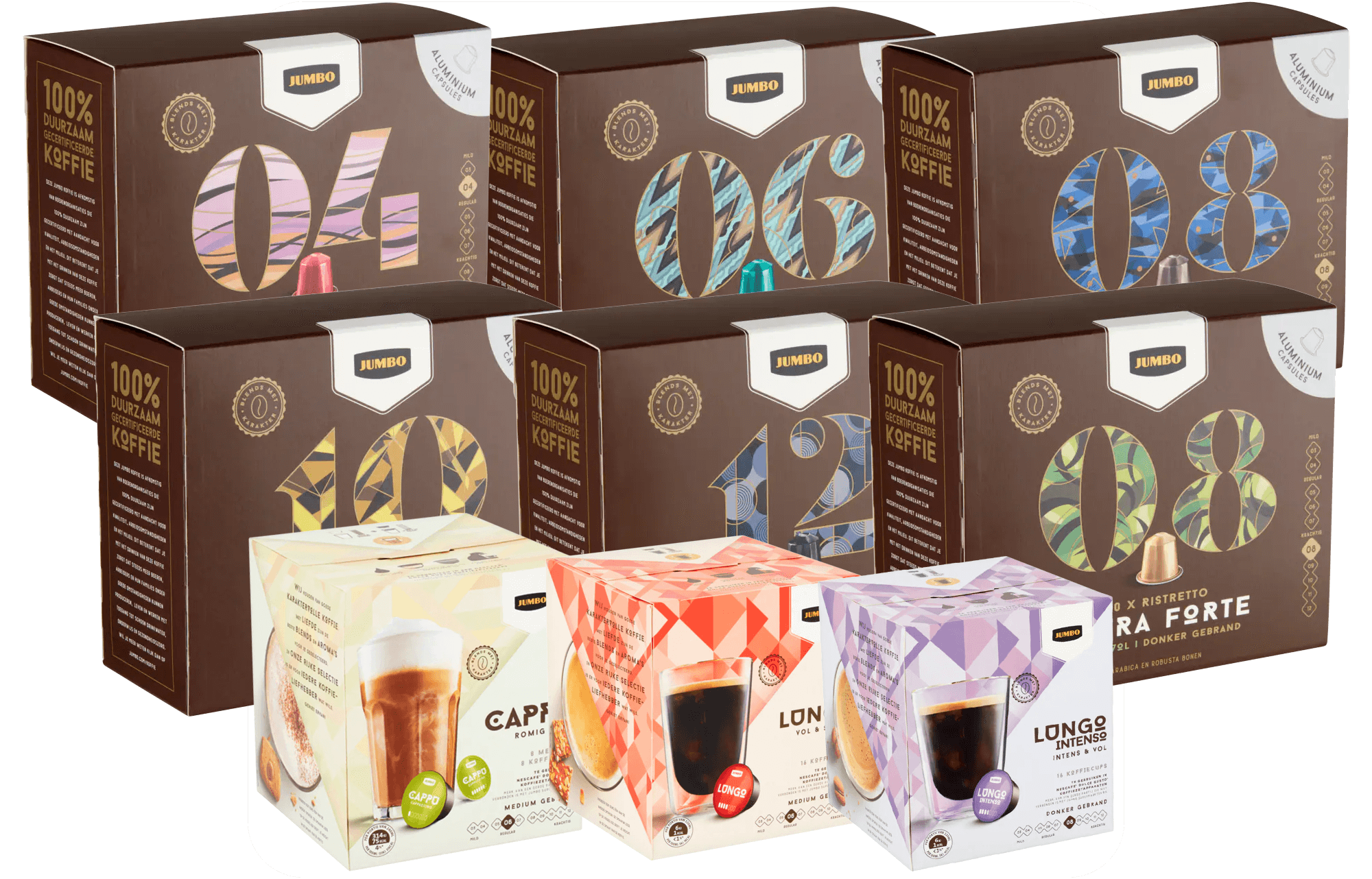 Jumbo koffiecups aanbiedingen vergelijken? Deal.nl